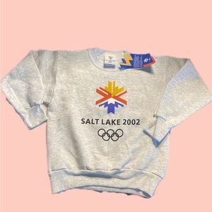 2002 Salt Lake City Olympics DEADSTOCK kid/childrens vintage size S(6-8)